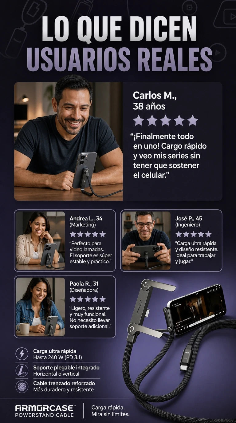 CABLE CARGA EXTREMA 2 EN 1 (TIPO C) +🎁 1 Regalo Sorpresa