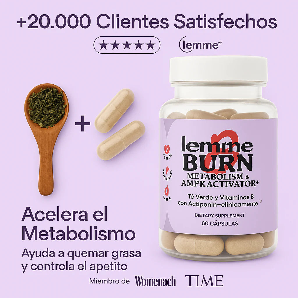 🔥LEMME BURN® | ¡De grasa acumulada a cinturita de Avispa! 🔥