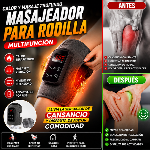 CALENTADOR Y MASAJEADOR TERAPÉUTICO MULTIZONA
