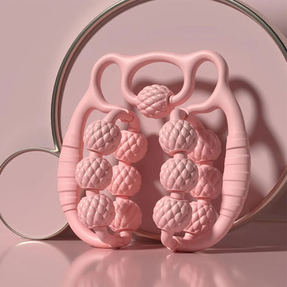 Rodillo de masaje muscular de 15 ruedas