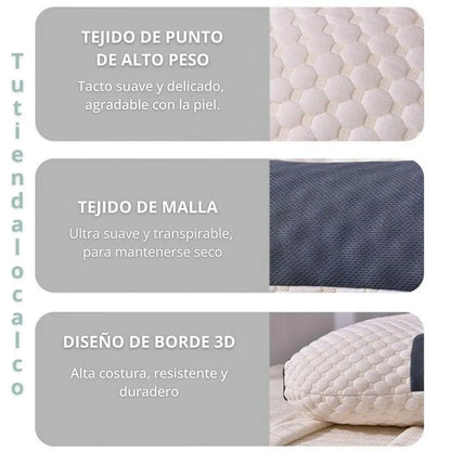 DELUXE ERGONOMIC PLUS | Almohada Ortopédica 3d Con Alineación Cervical Perfecta