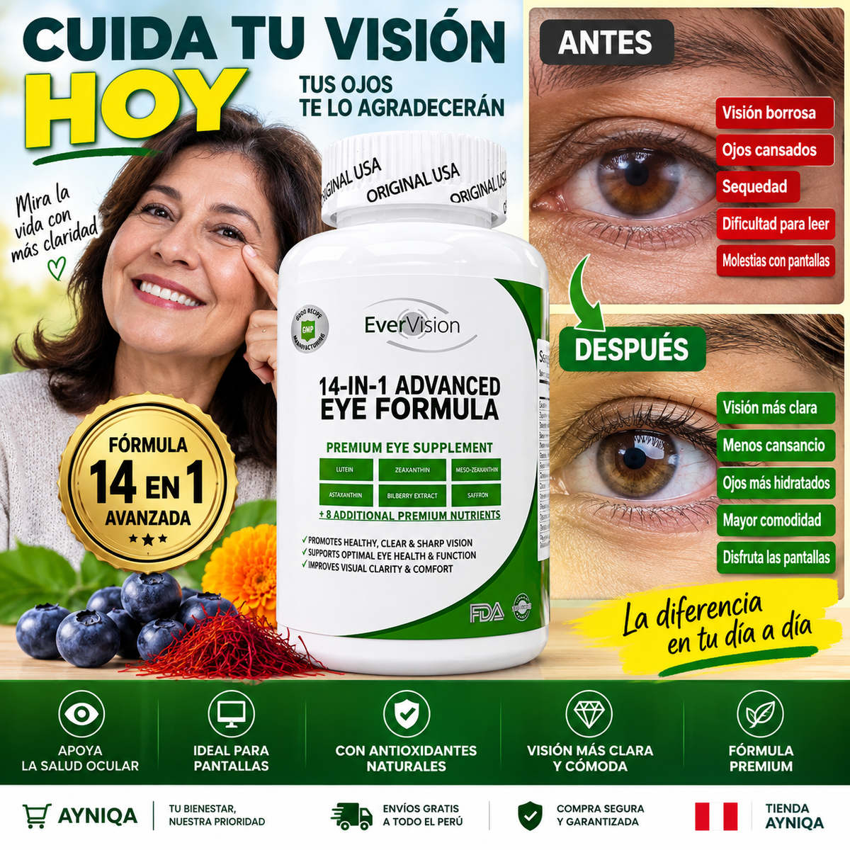 EVERVISION 14 EN 1 - TUS OJOS TAMBIÉN NECESITAN CUIDADO