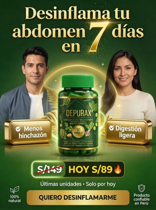 Depurax Limpieza Natural profunda - OFERTA SOLO POY HOY 2X1