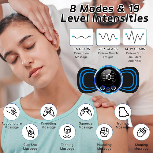 MASAJEADOR ELECTRICO ORIGINAL - ALIVIO INMEDIATO DEL DOLOR.