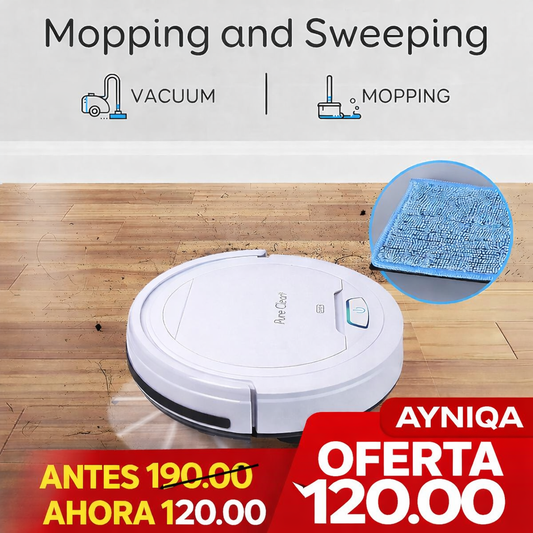 Aspiradora Robot 3 en 1 con Fregona
