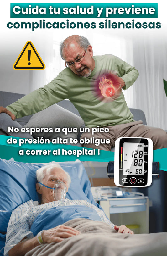 ♥️Tensiómetro digital de Brazo - Controla tu presión arterial sin salir de casa♥️