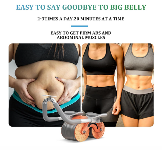 Rueda Abdominal con Rebote Automático +1 REGALO SORPRESA🎁