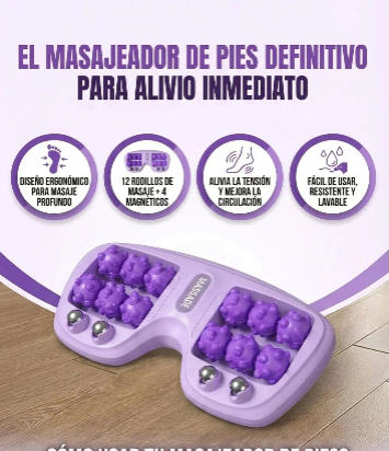 RODILLO DE MASAJE DE PIES