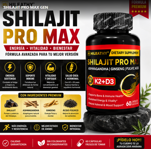 SHILAJIT PRO MAX GEN OFERTA
