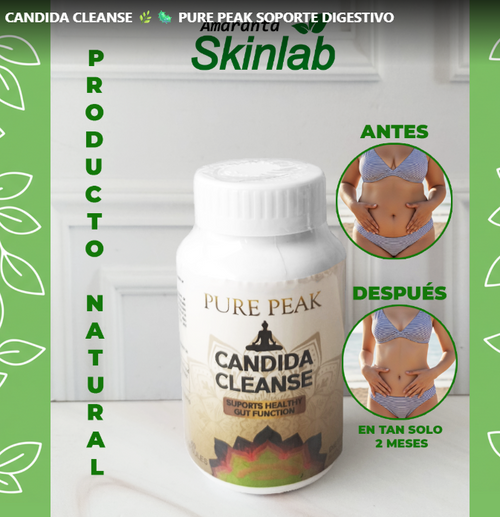 CANDIDA CLEANSE 🌿🦠 PURE PEAK SOPORTE DIGESTIVO