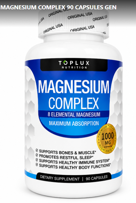 MAGNESIUM COMPLEX 90 CAPSULES GEN