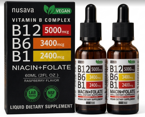 ⚡ VITAMINA B12 NUSAVA CAJA X2