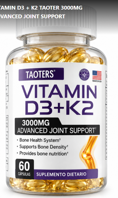 VITAMIN D3 + K2 TAOTER 3000MG ADVANCED JOINT SUPPORT