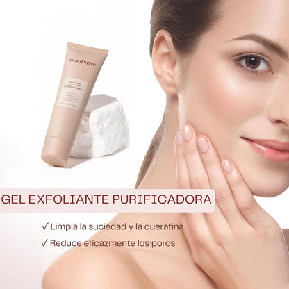 Quarxery Gel Exfoliante | ADIOS A LAS MANCHAS,GRASAS Y PUNTOS NEGROS