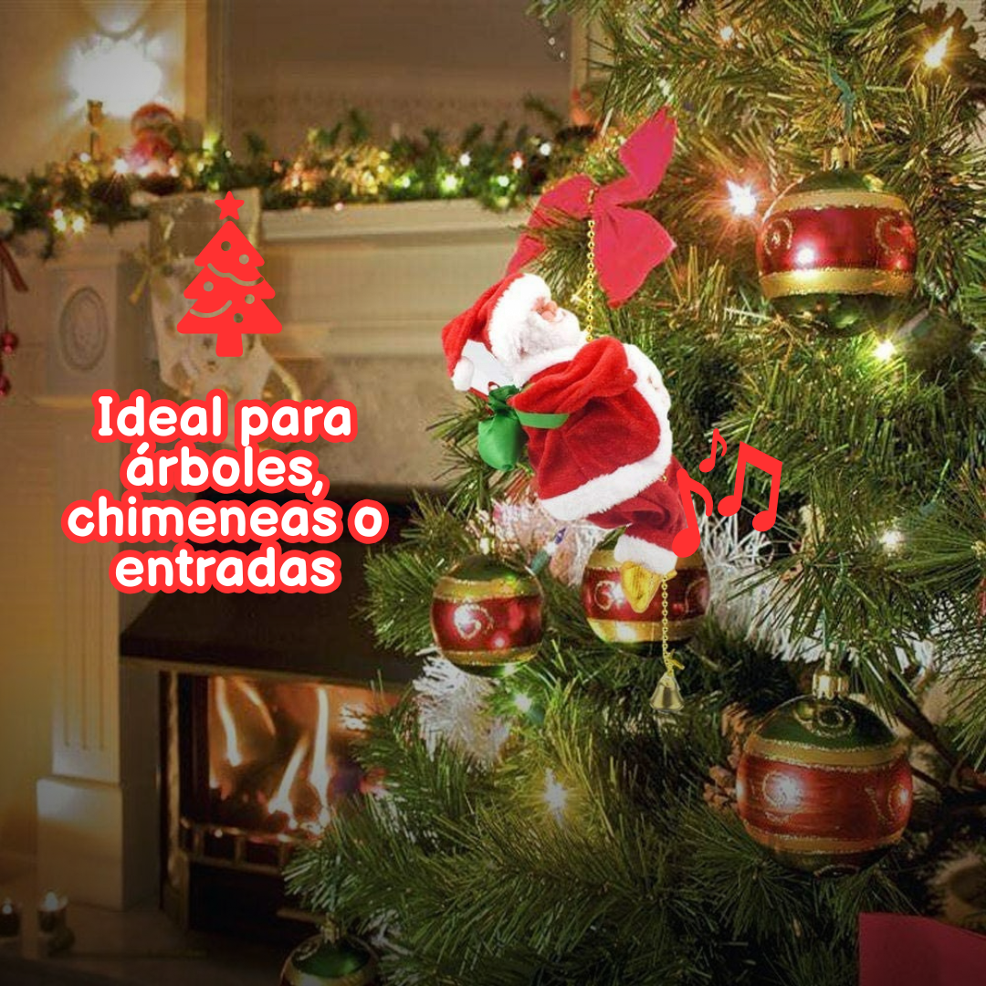 Papá Noel Escalador Musical