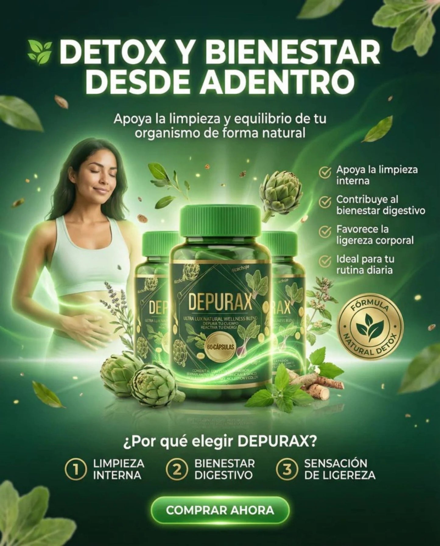 Depurax Limpieza Natural profunda - OFERTA SOLO POY HOY 2X1