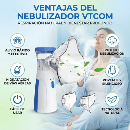 💙 Nebulizador Portátil Niños Adultos 😮+ REGALO SORPRESA🎁