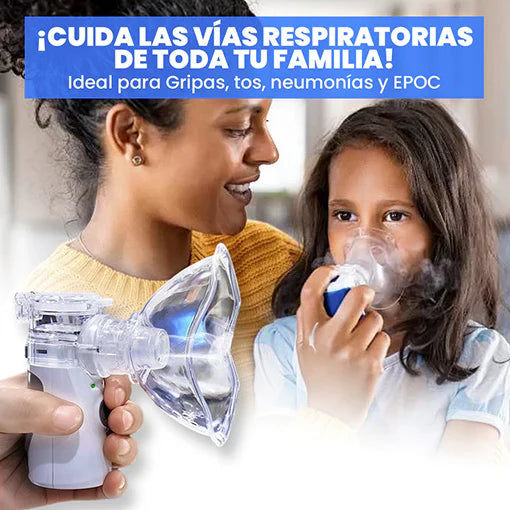 💙 Nebulizador Portátil Niños Adultos 😮+ REGALO SORPRESA🎁