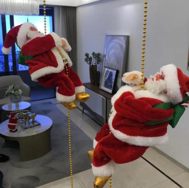Papá Noel Escalador Musical
