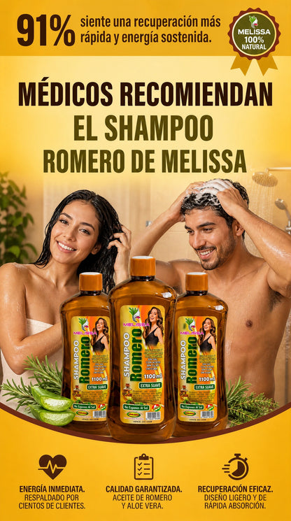 Shampoo de Romero Natural 5 EN 1