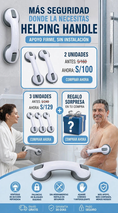Pack de 2 Agarradera De Seguridad Para Baño/ducha - OFERTA SOLO POR HOY 2X1