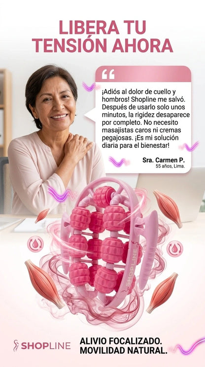 Rodillo Masajeador Para Celulitis - 6 EN 1