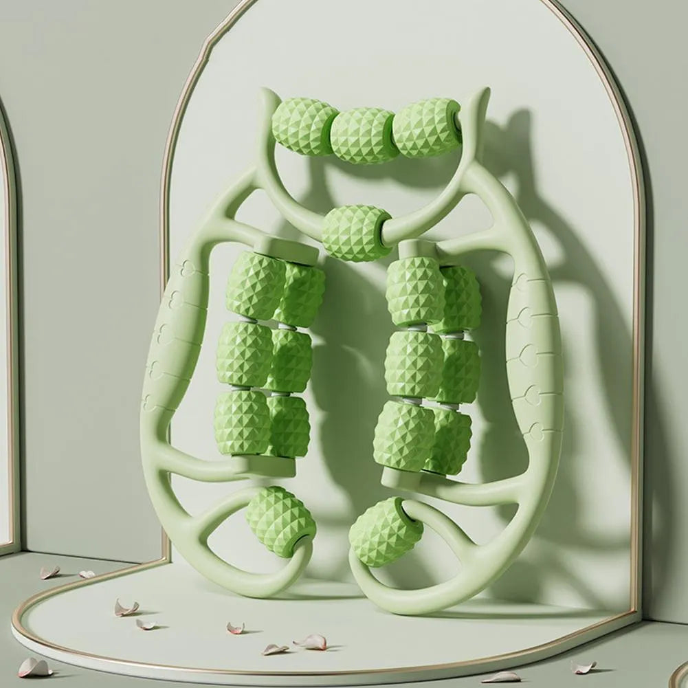 Rodillo de masaje muscular de 15 ruedas