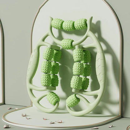 Rodillo de masaje muscular de 15 ruedas