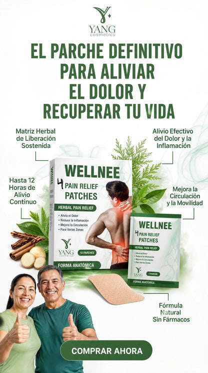 Parches Terapéuticos para Dolor Muscular + Aceite de Cannabis 100% Natural