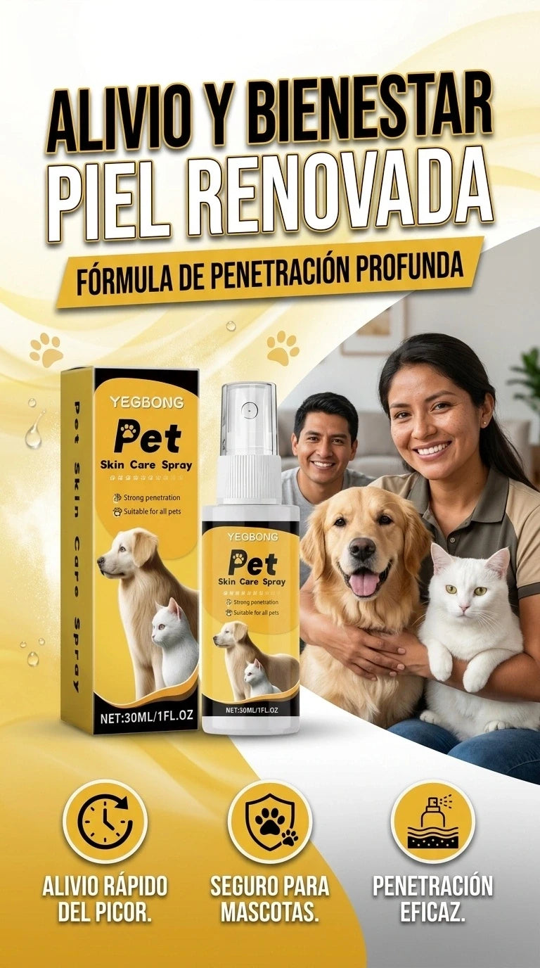 PET SKIN MAX – Tratamiento para la Piel de Mascotas-PERRO Y GATOS