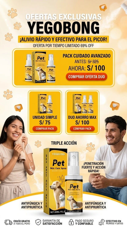 PET SKIN MAX – Tratamiento para la Piel de Mascotas-PERRO Y GATOS
